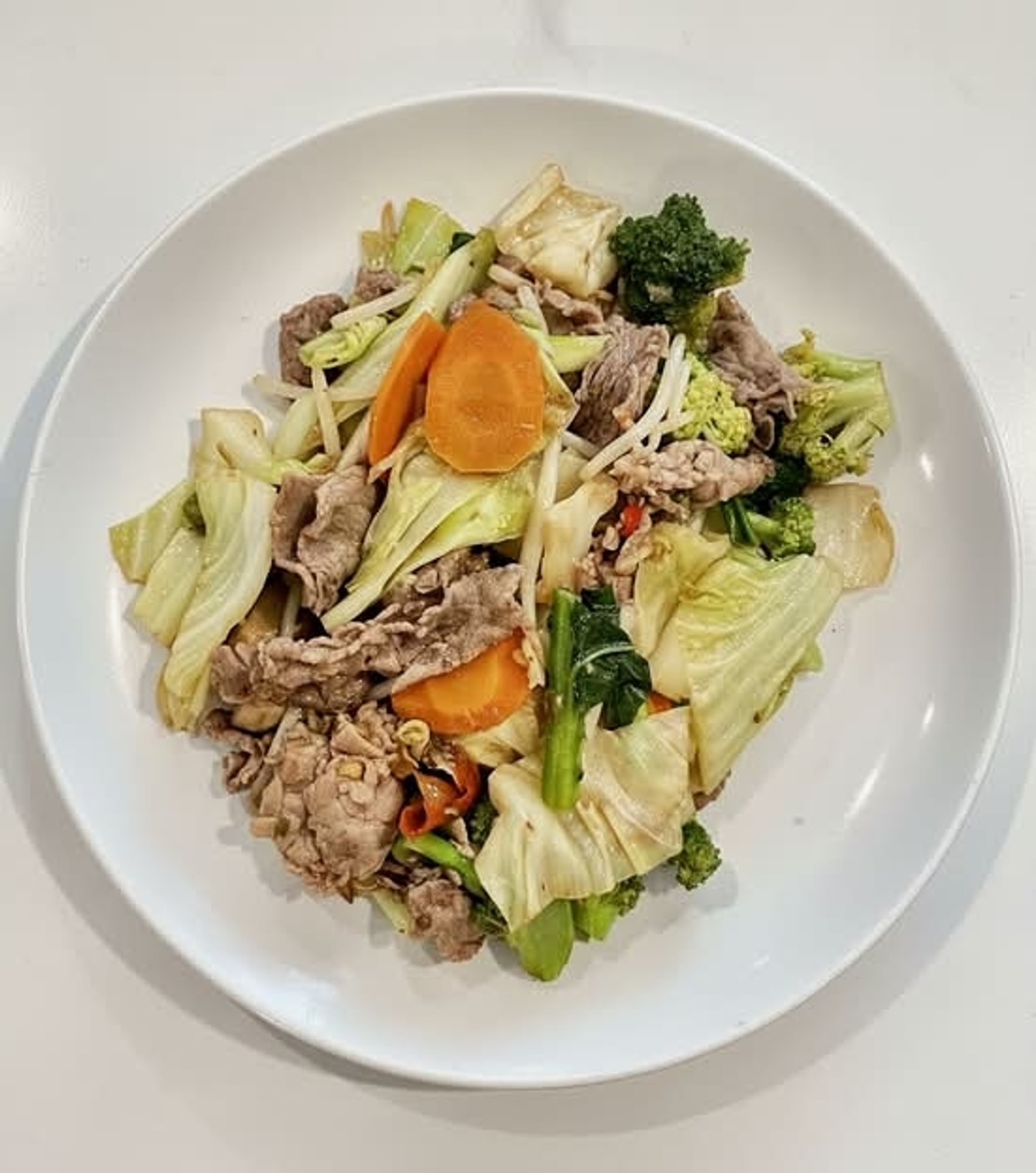 Stir-Fried Mixed Vegetables ผัดผักรวม