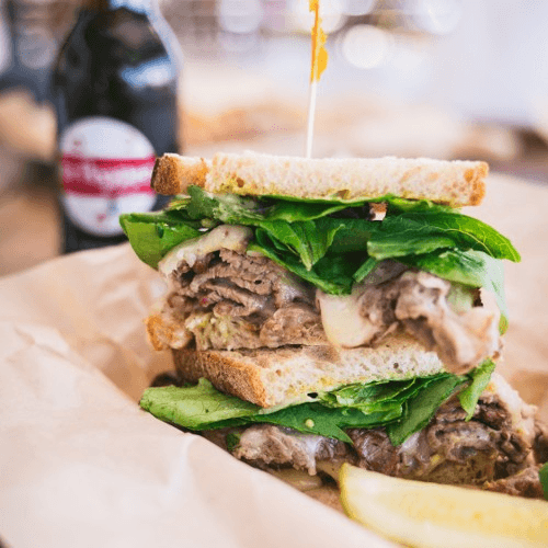 Smoked Tri-Tip Sandwich