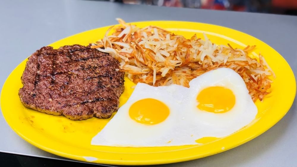 Chopped Ground Beef Steak