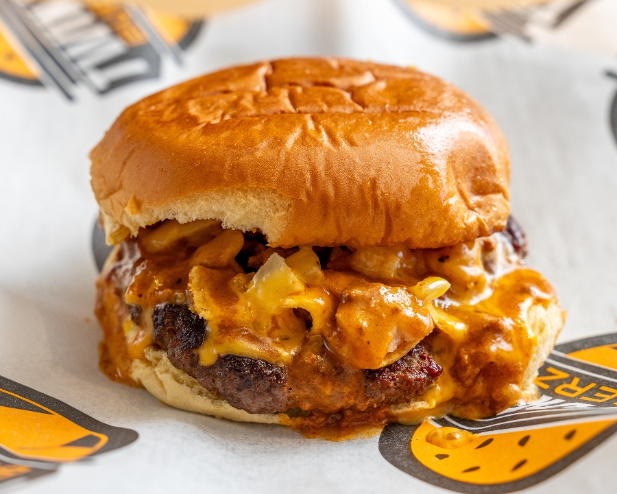 Bobby J's Frito Pie Burger