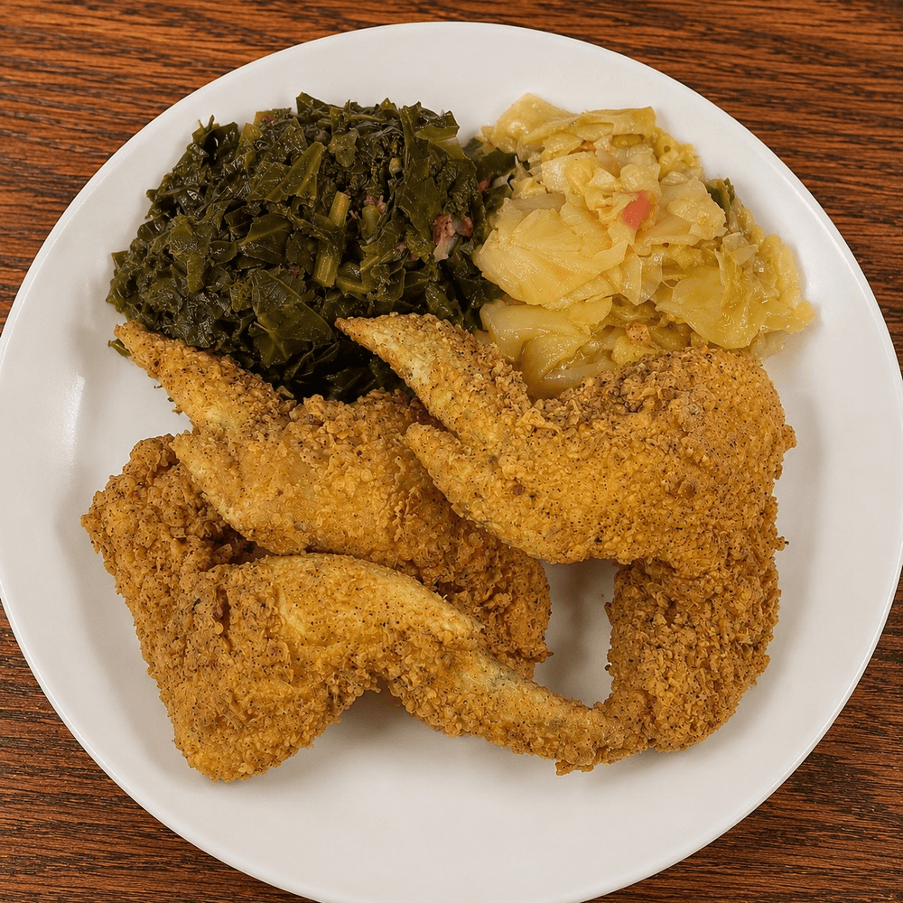Fried Chicken Wing Dinner