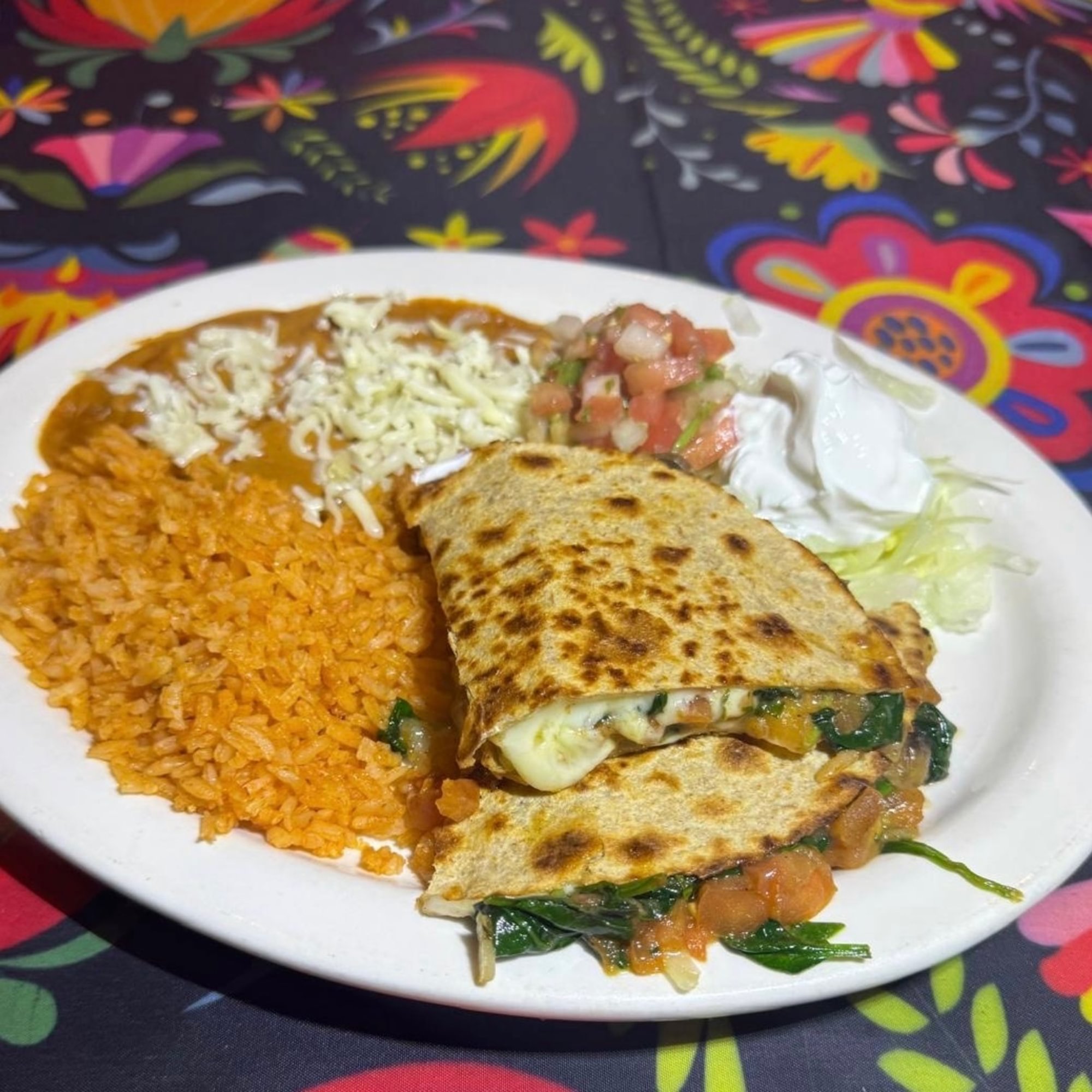 Zilantro Veggie Quesadilla