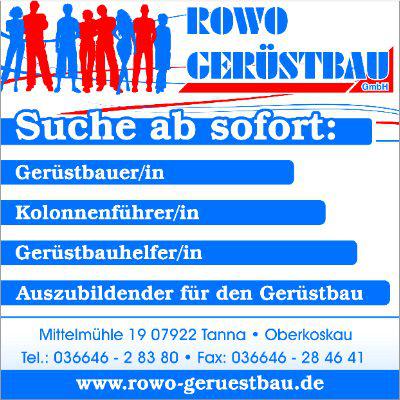 Logo von RoWo Gerüstbau GmbH