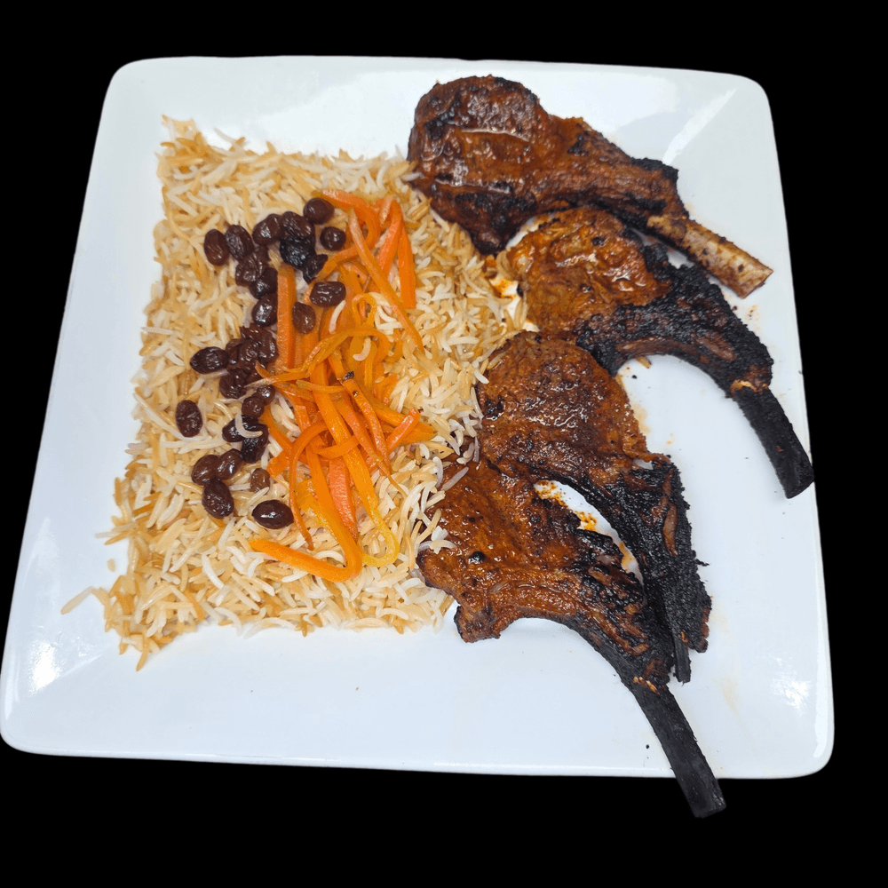 Lamb Chop Kabab Platter 4pc