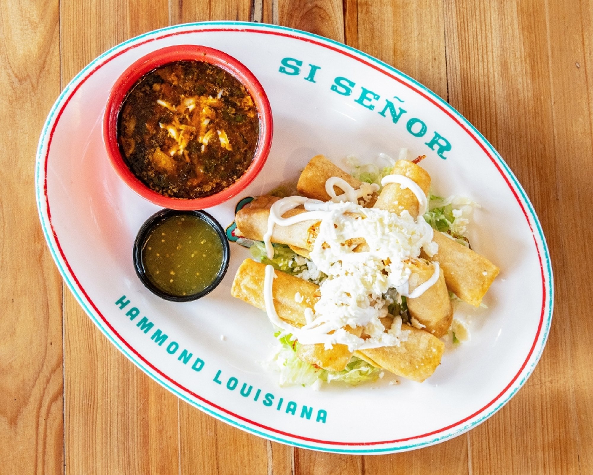 Flautas Dinner