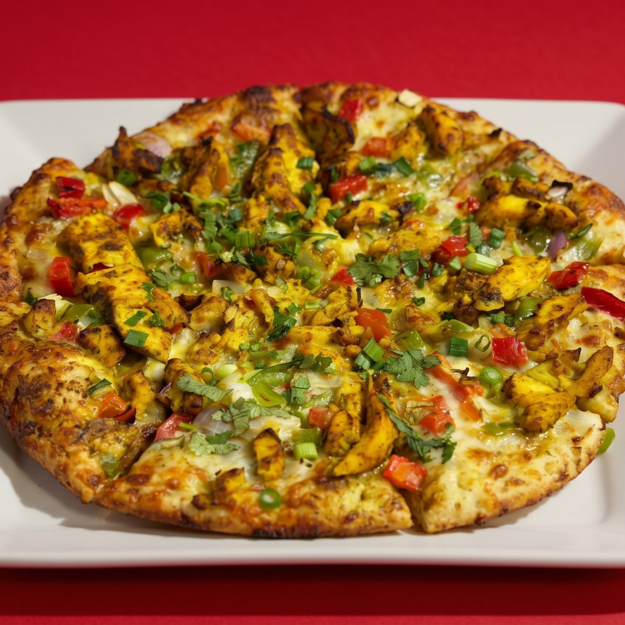 Achari Paneer Pizza