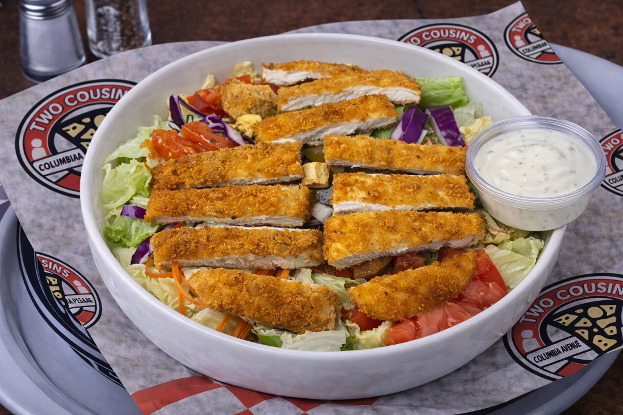 Crispy Chicken Salad