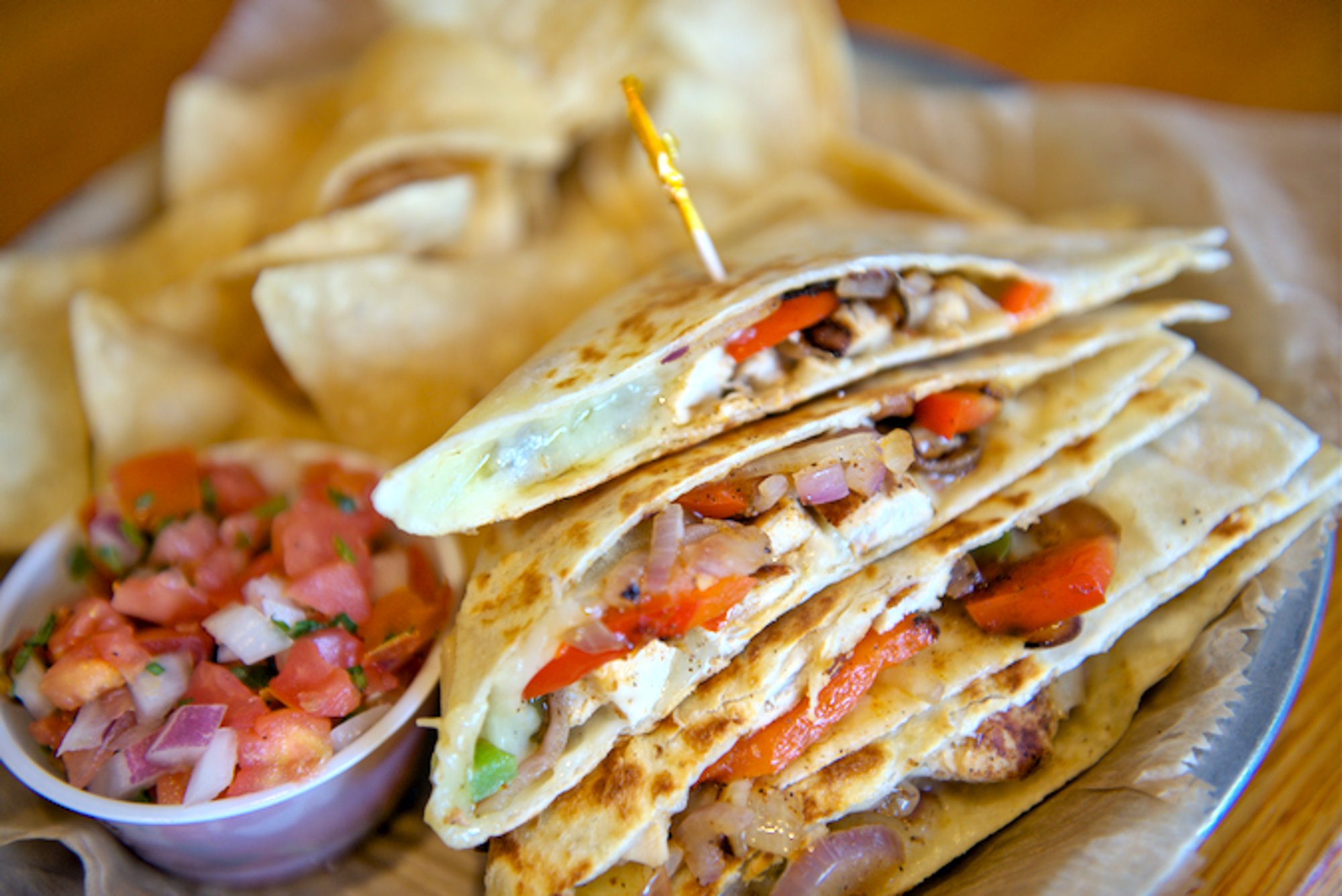 Chicken Fajita Quesadilla