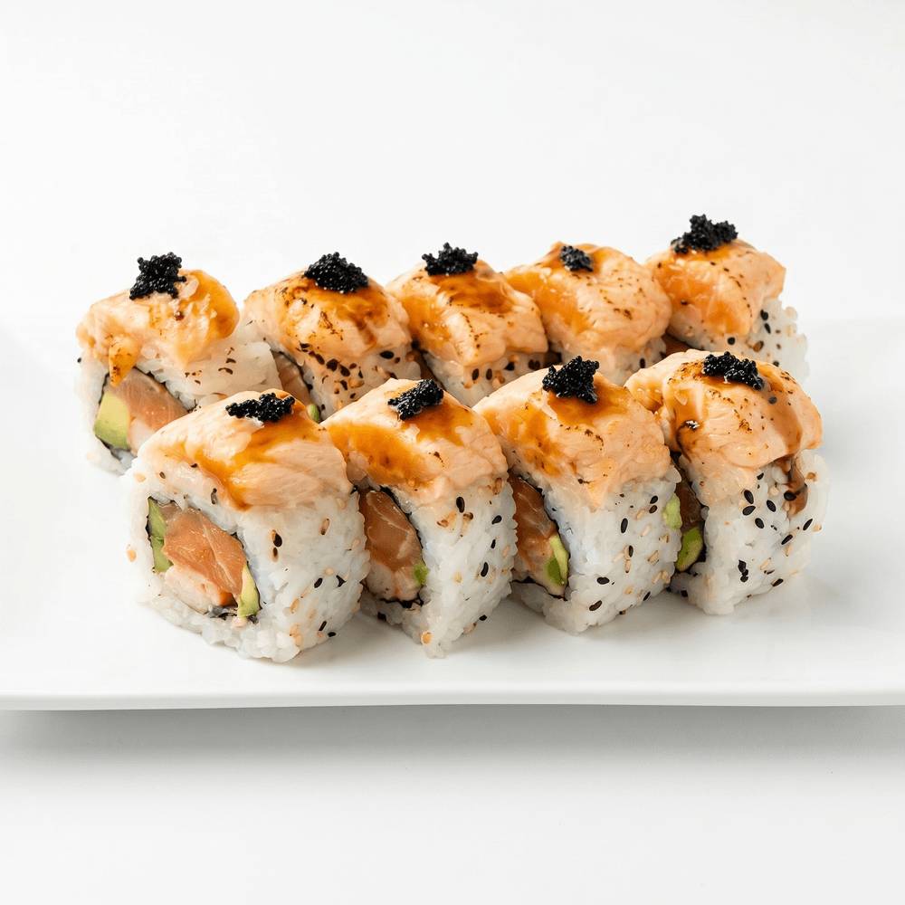 Slippery Salmon Roll