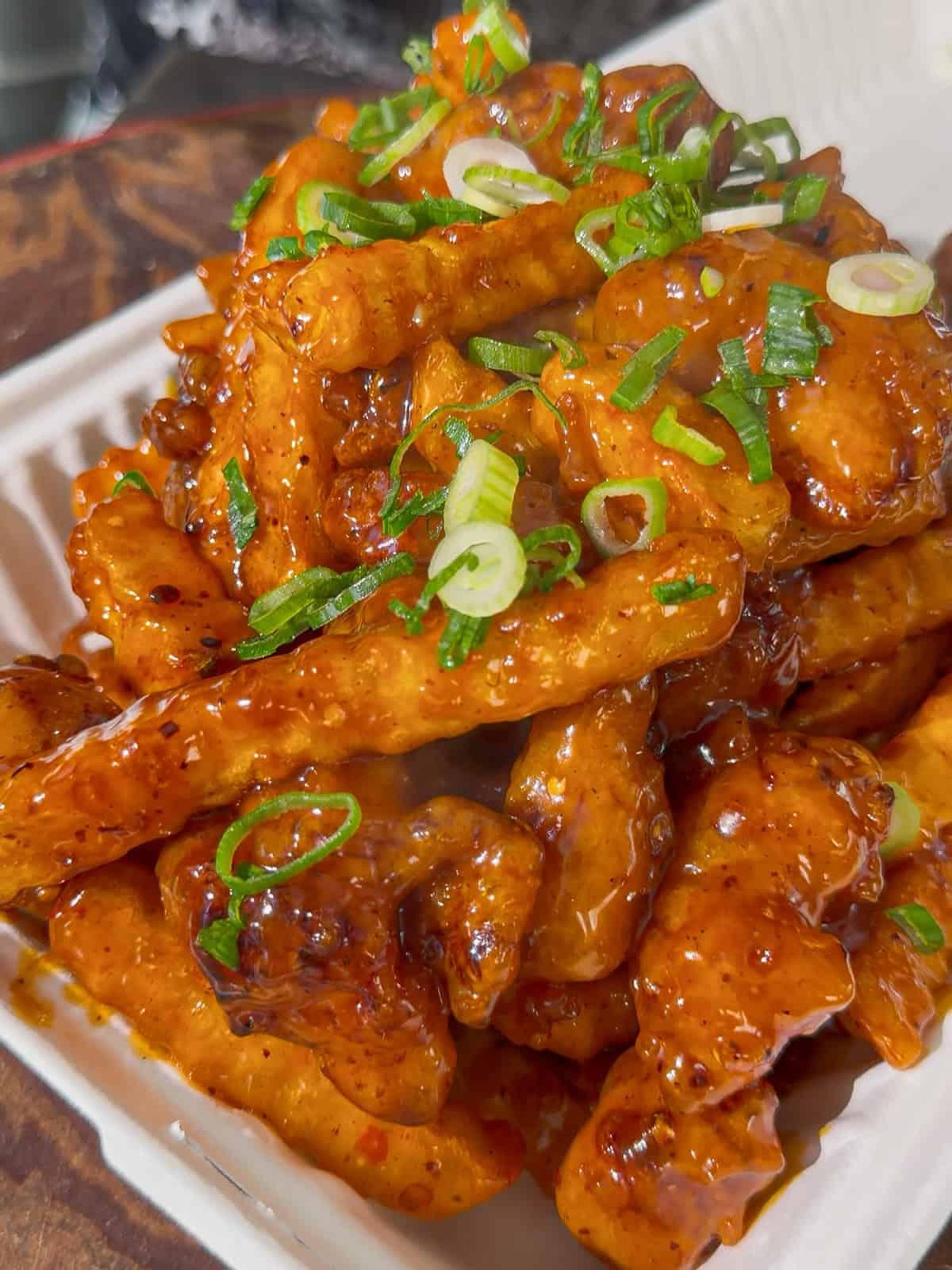 Orange Chicken Fries