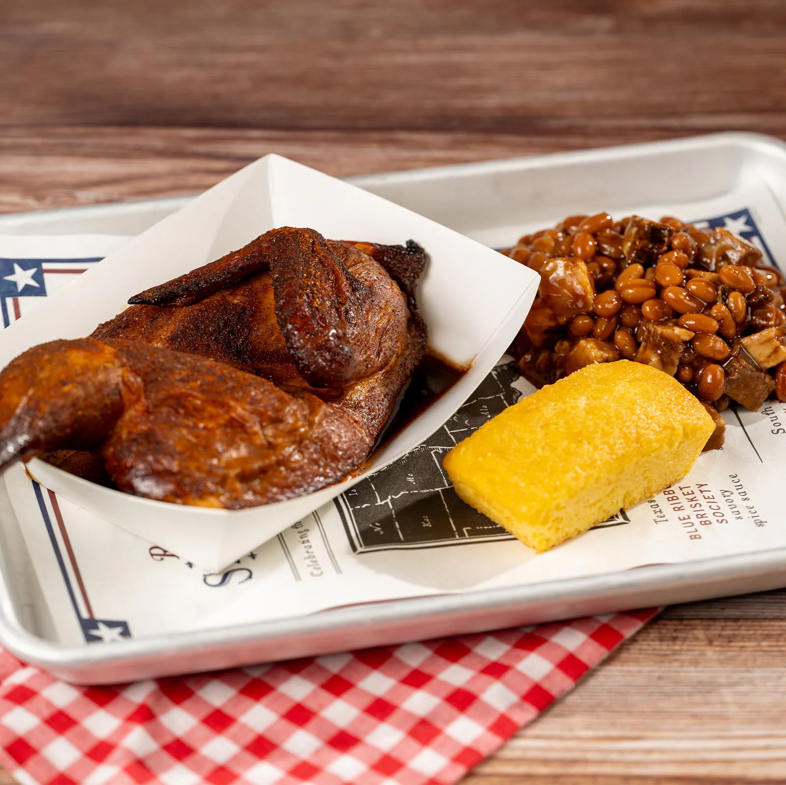 Kansas City Smoked Half Chicken