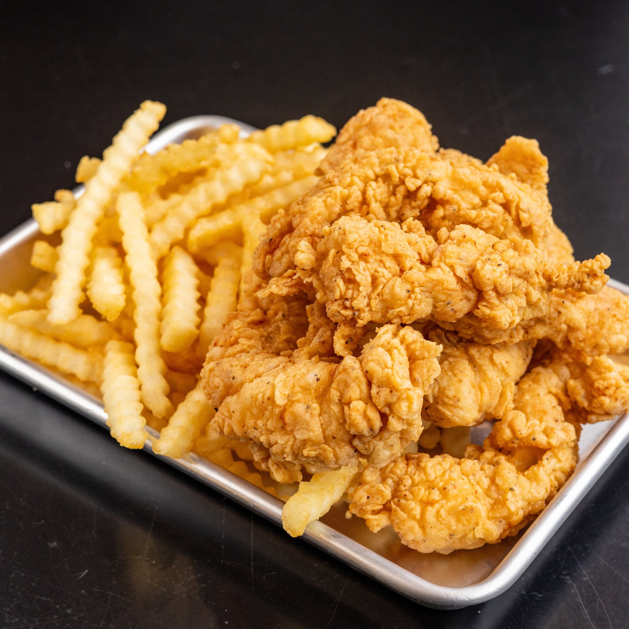 6pc. Classic Chicken Strips with Fries
