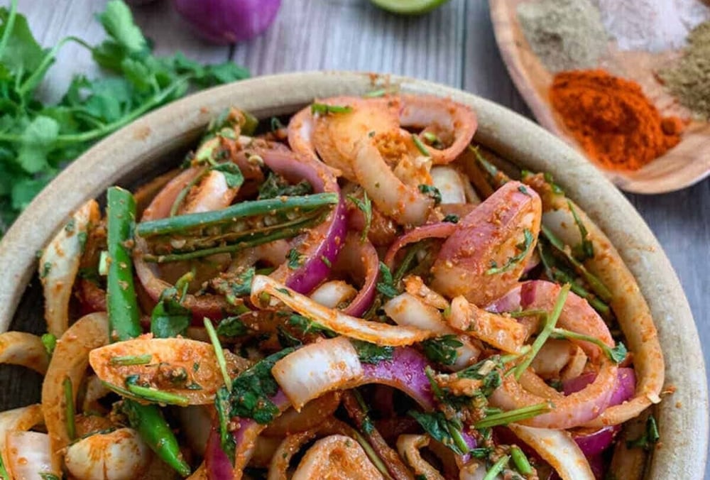 Laccha Onion Salad