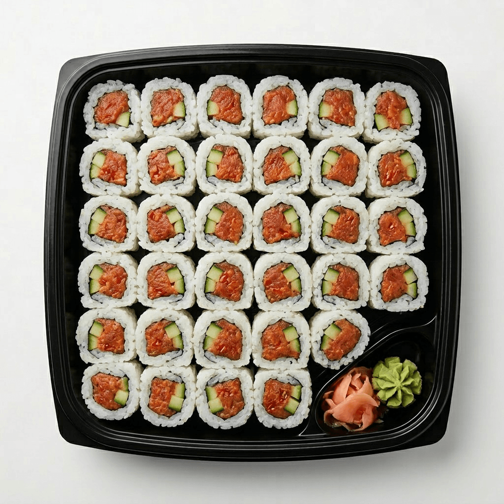 Spicy tuna Roll Tray (32)