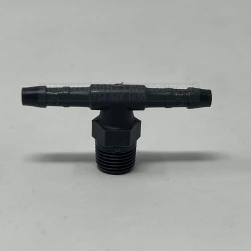 Enbio S Threaded Tee Fitting – Vacuum Pump – 1/8BPT x 4mm x 6mm 14927A