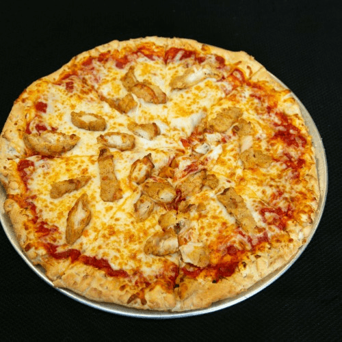 Crispy Chicken Parmesan Pizza