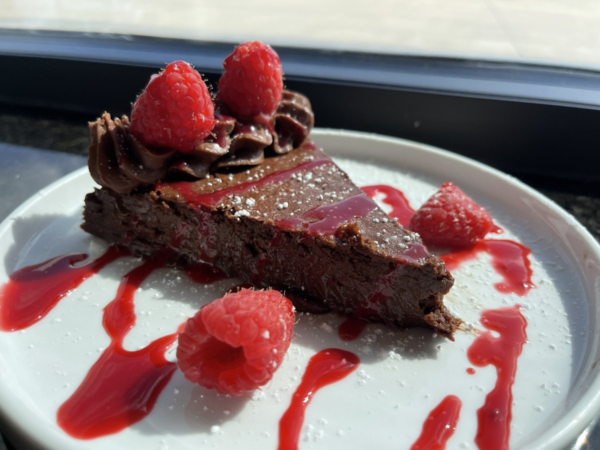 Raspberry Fudge Slab (Gluten Free and Dairy Free)