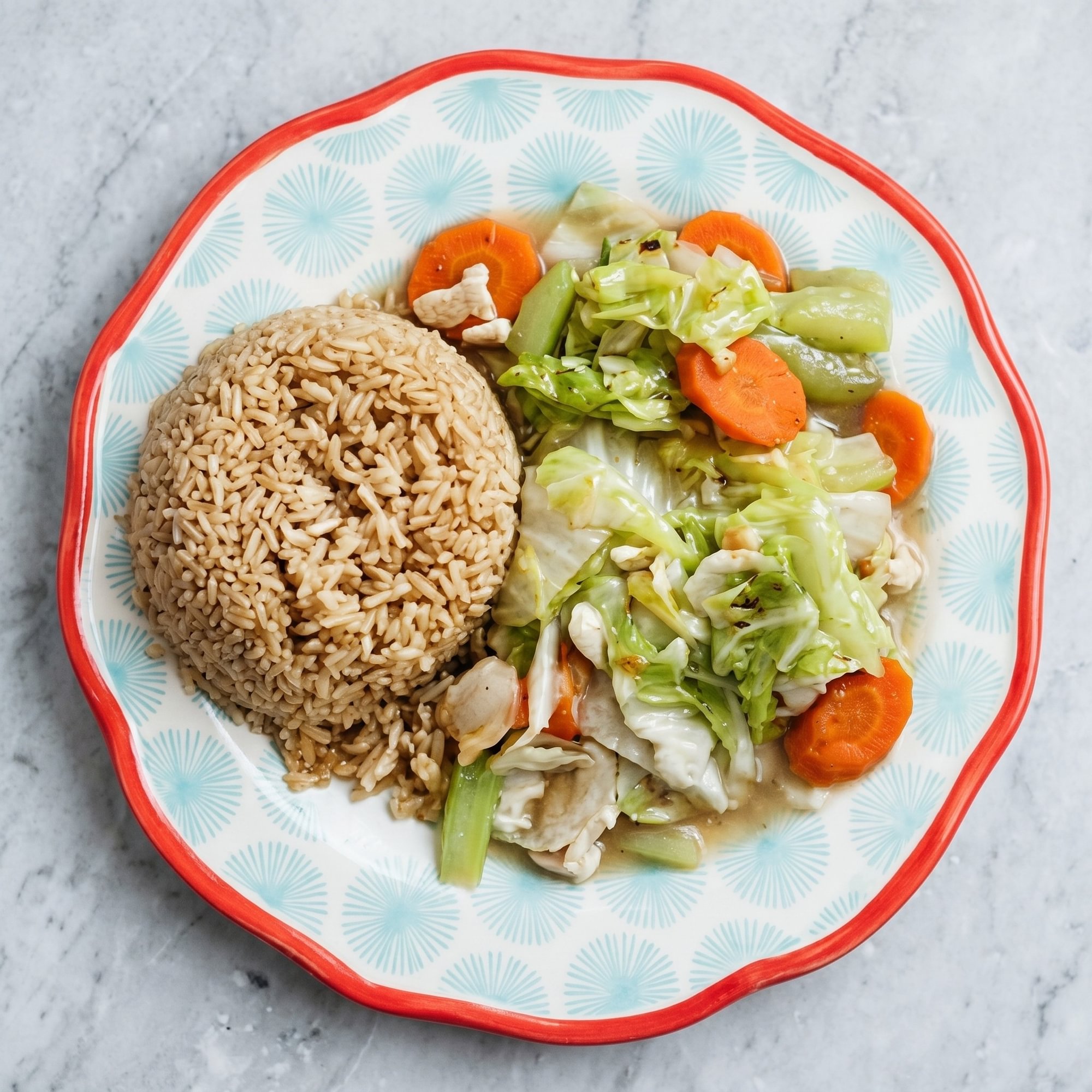 Dinner Moo Goo Gai Pan