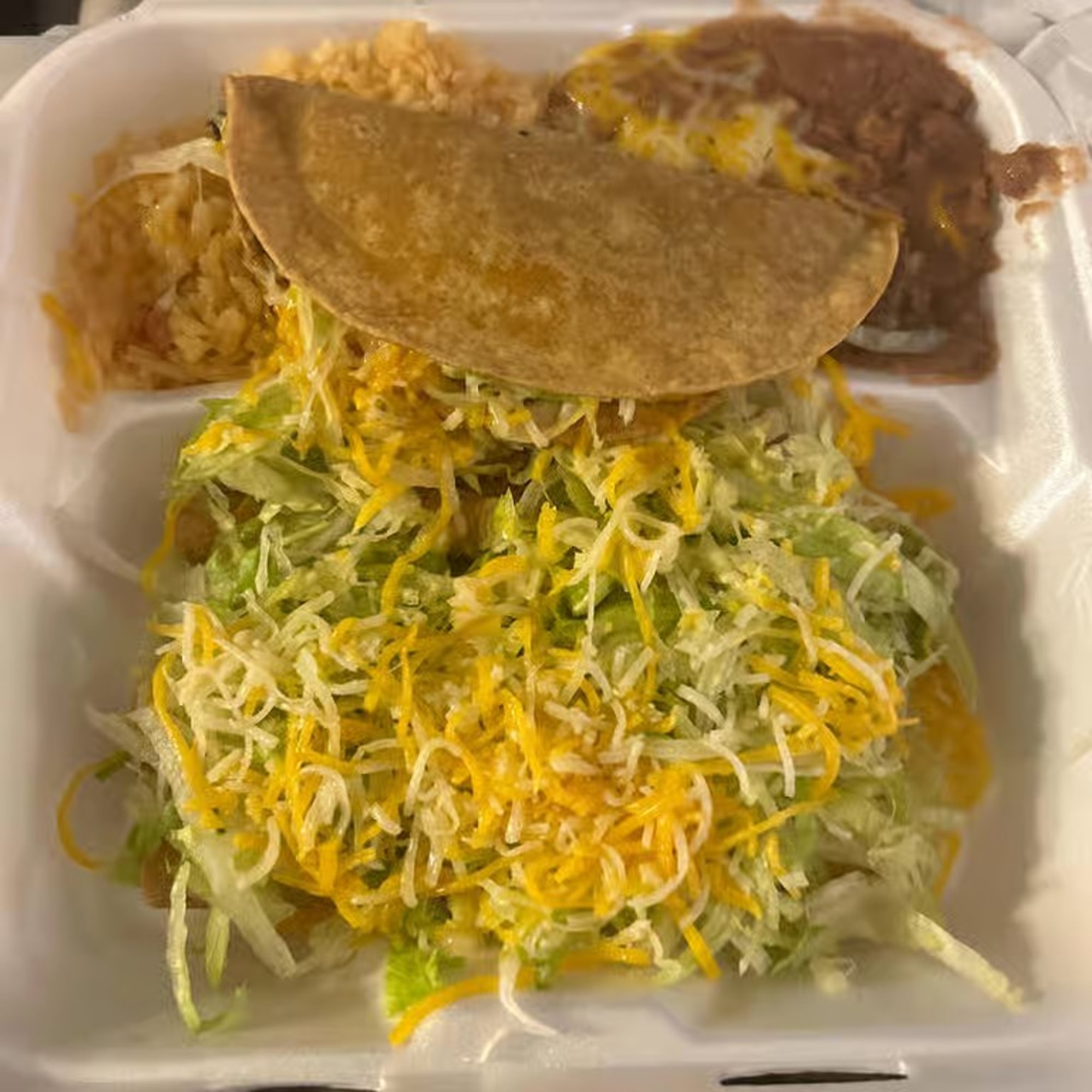 4 Rolled Tacos & Beef Taco Combo