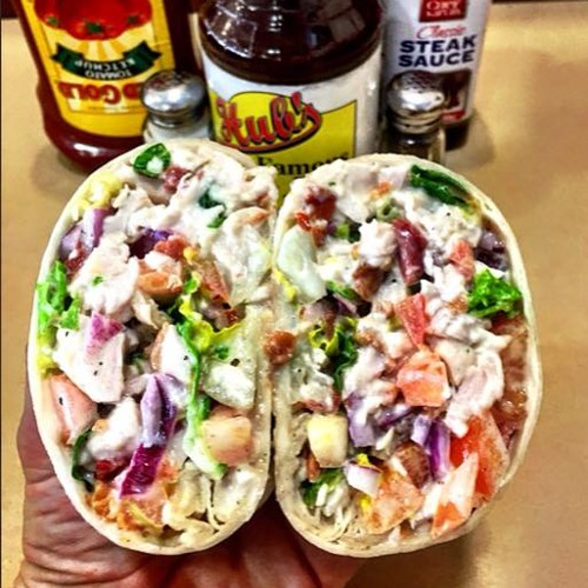 Chicken Bacon Ranch Wrap