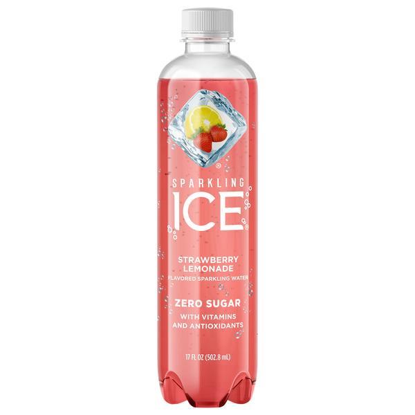 Sparkling Ice Zero Sugar Strawberry Lemonade Sparkling Water