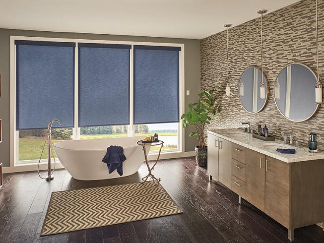 Roller Shades by Budget Blinds of Tyson's Corner & Herndon offer flexible light regulation that allows you to protect your furnishings from the sun and reduce glare to suit your daily needs!  BudgetBlindsTysonsCornerHerndon  ShadesOfBeauty  FreeConsultation  RollerShades