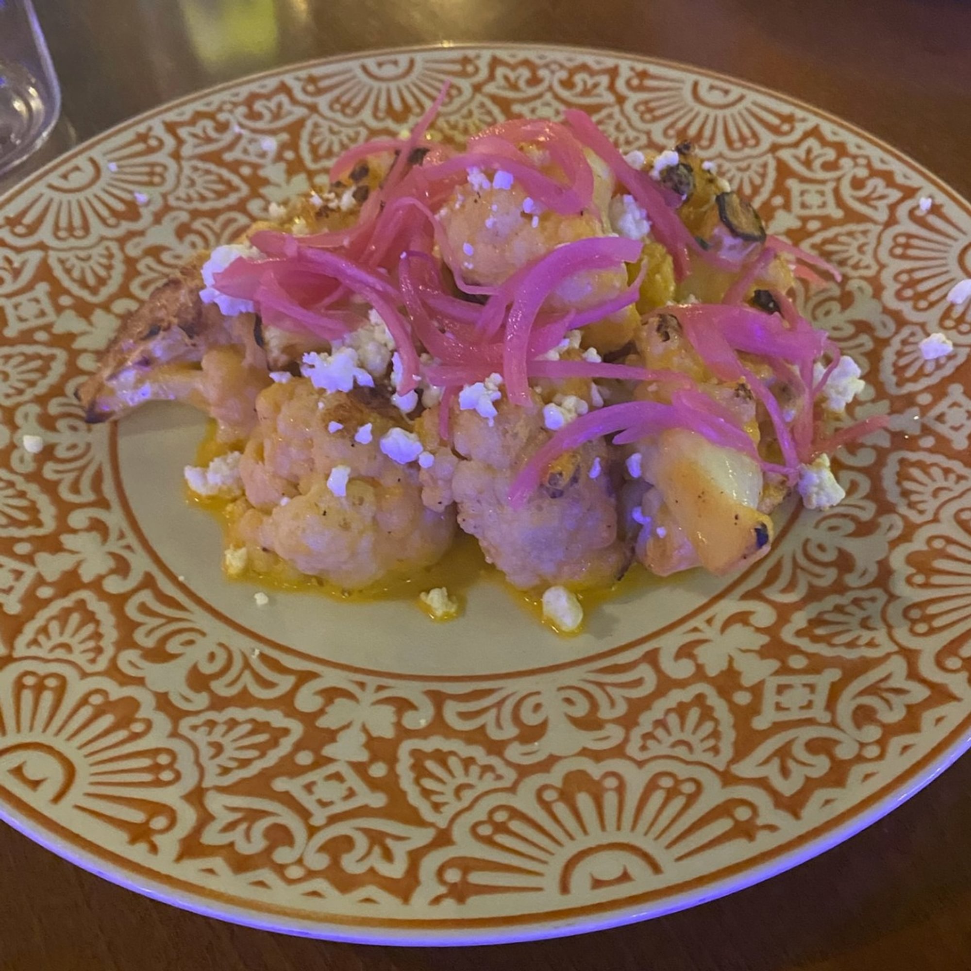Comida Hot Cauliflower