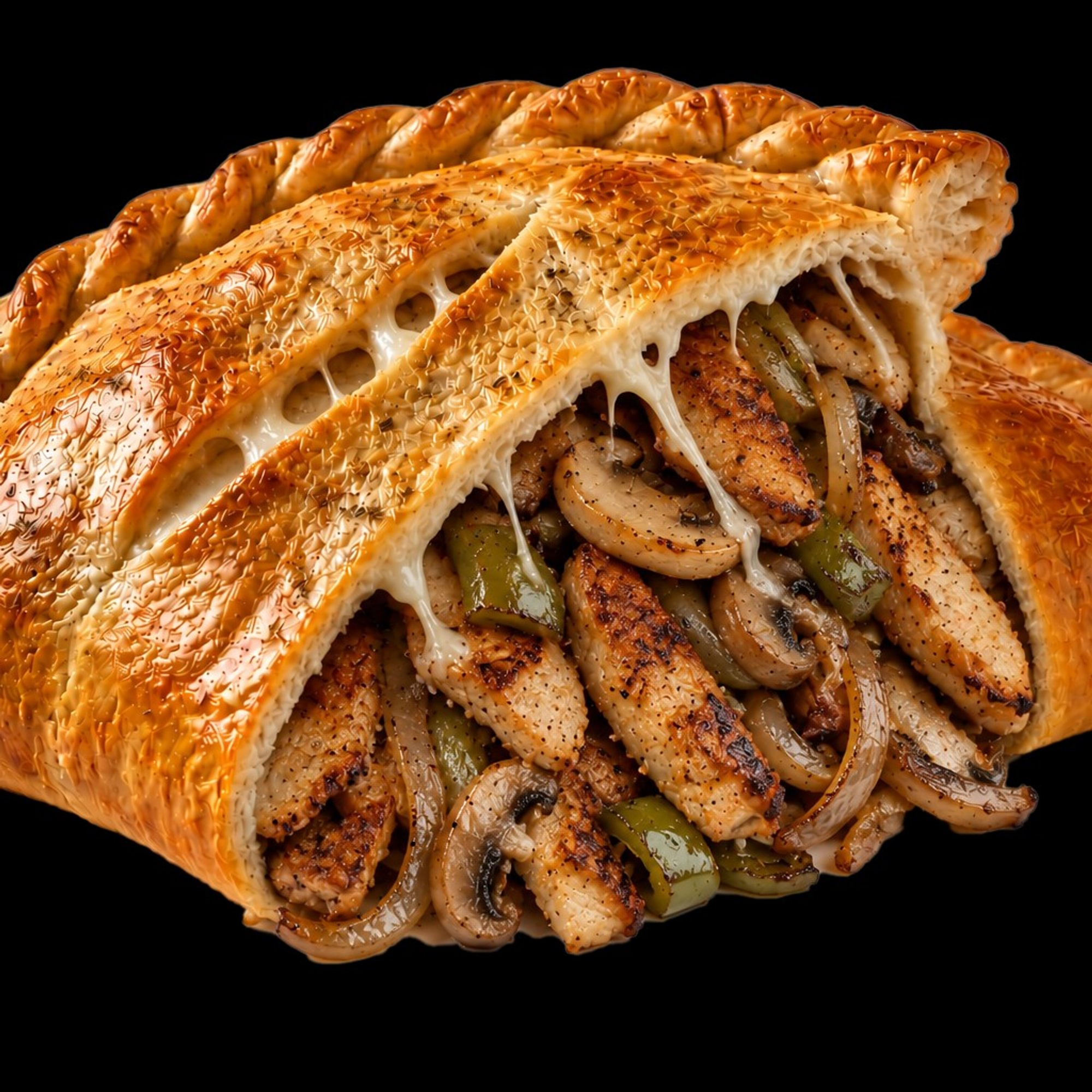 Oven Baked Chicken Gyros Philly