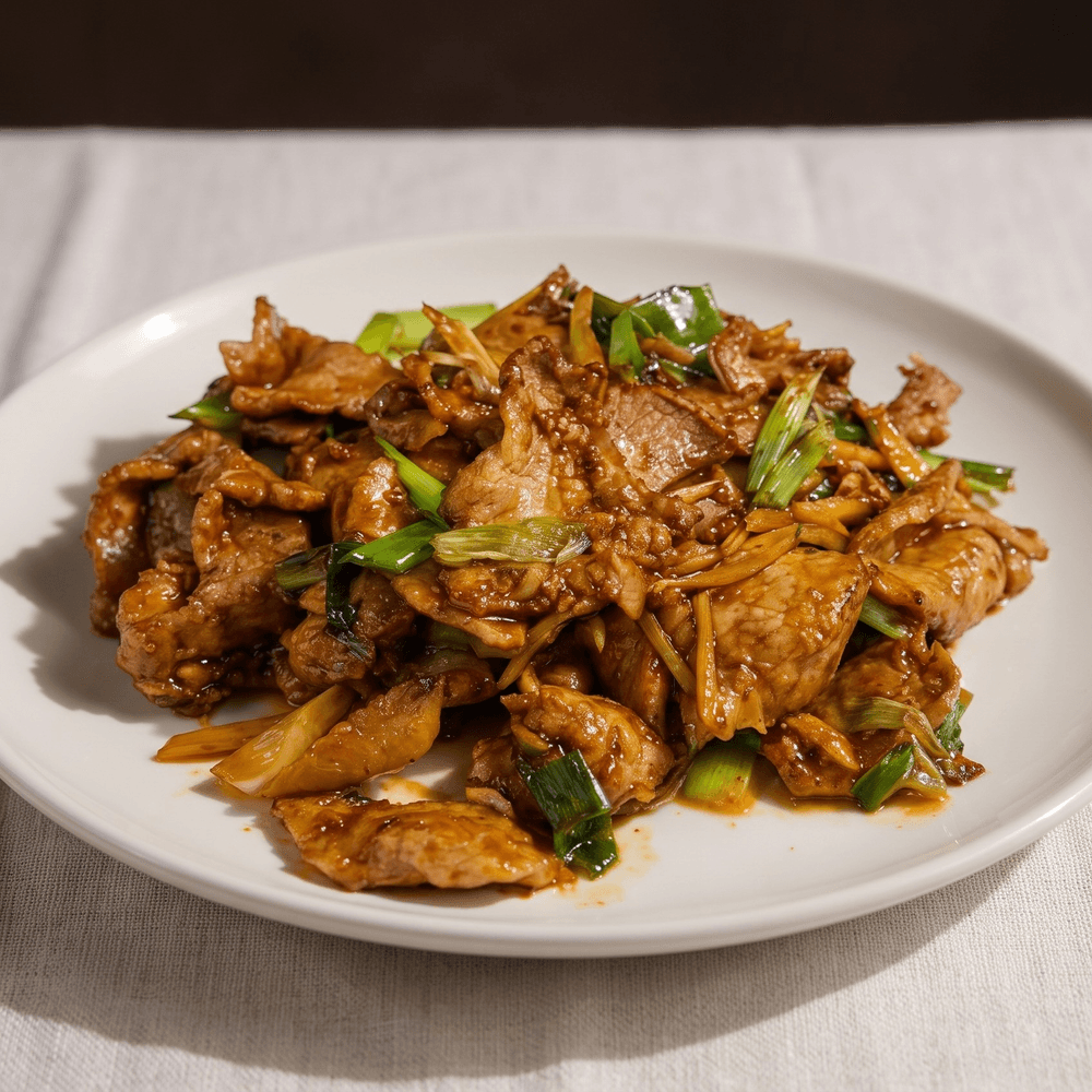 Beef with Spicy Ginger