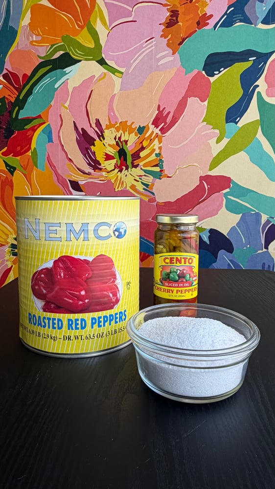 Side Cherry Pepper Relish Dip