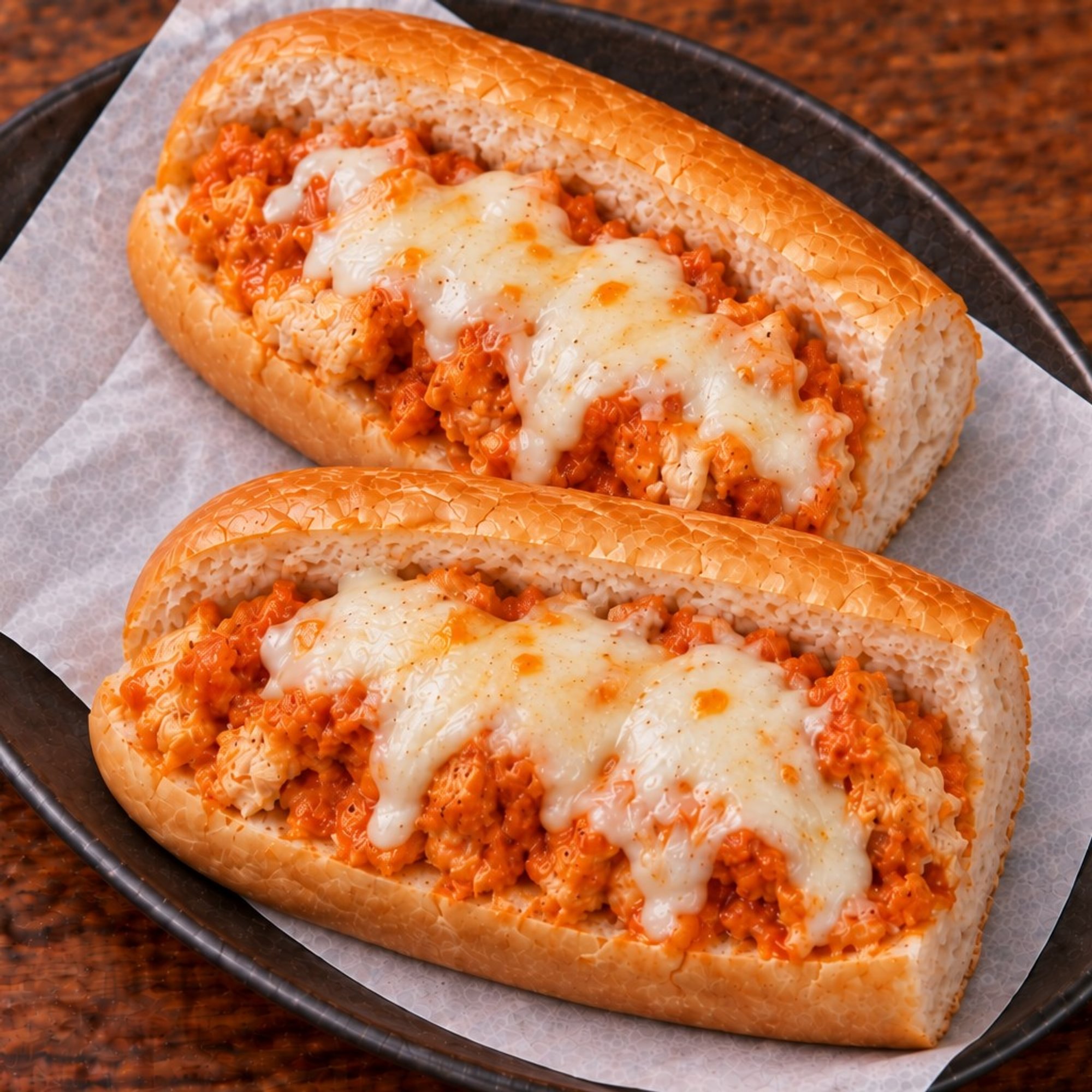 Buffalo chicken sub