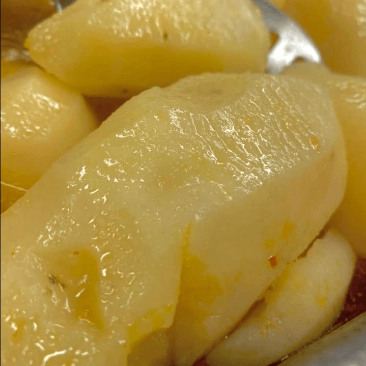 Boiled potatoes