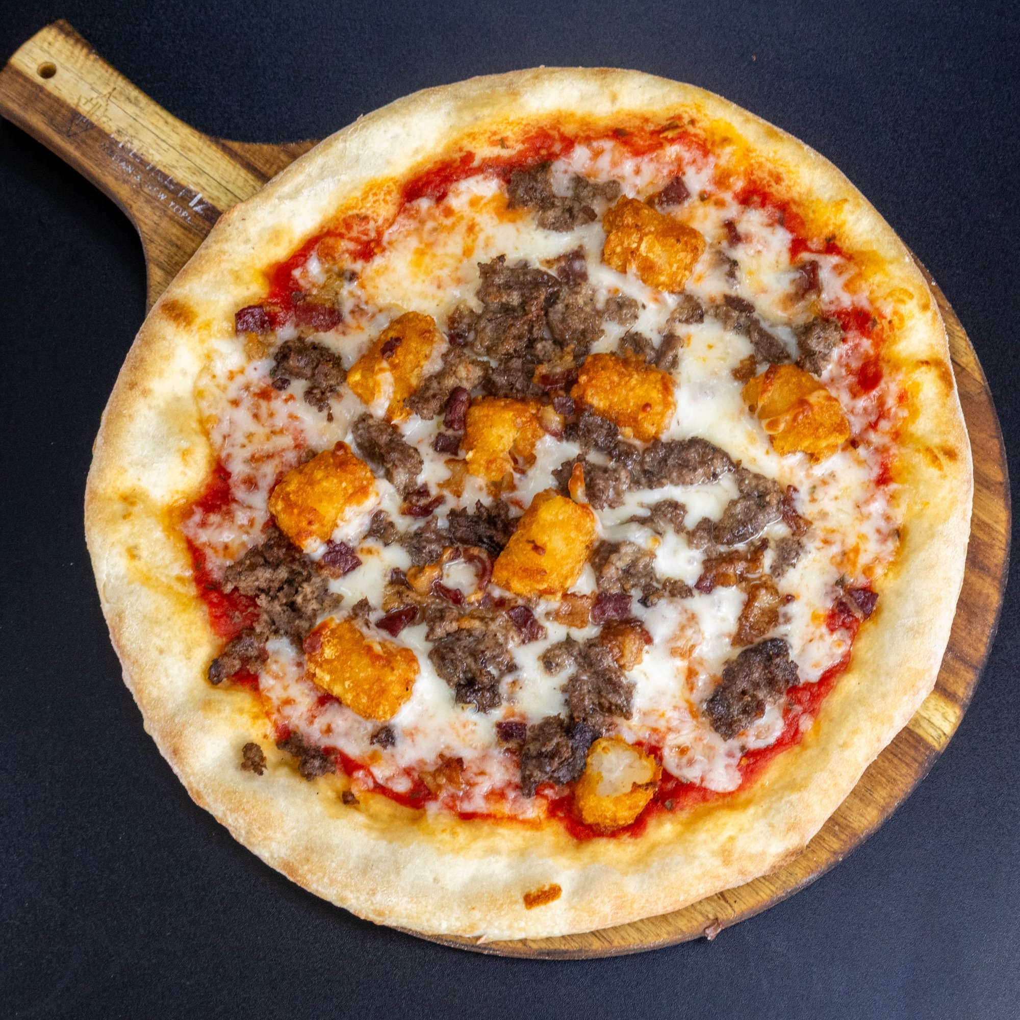 Chopped Cheese Pizza (Personal Pie)