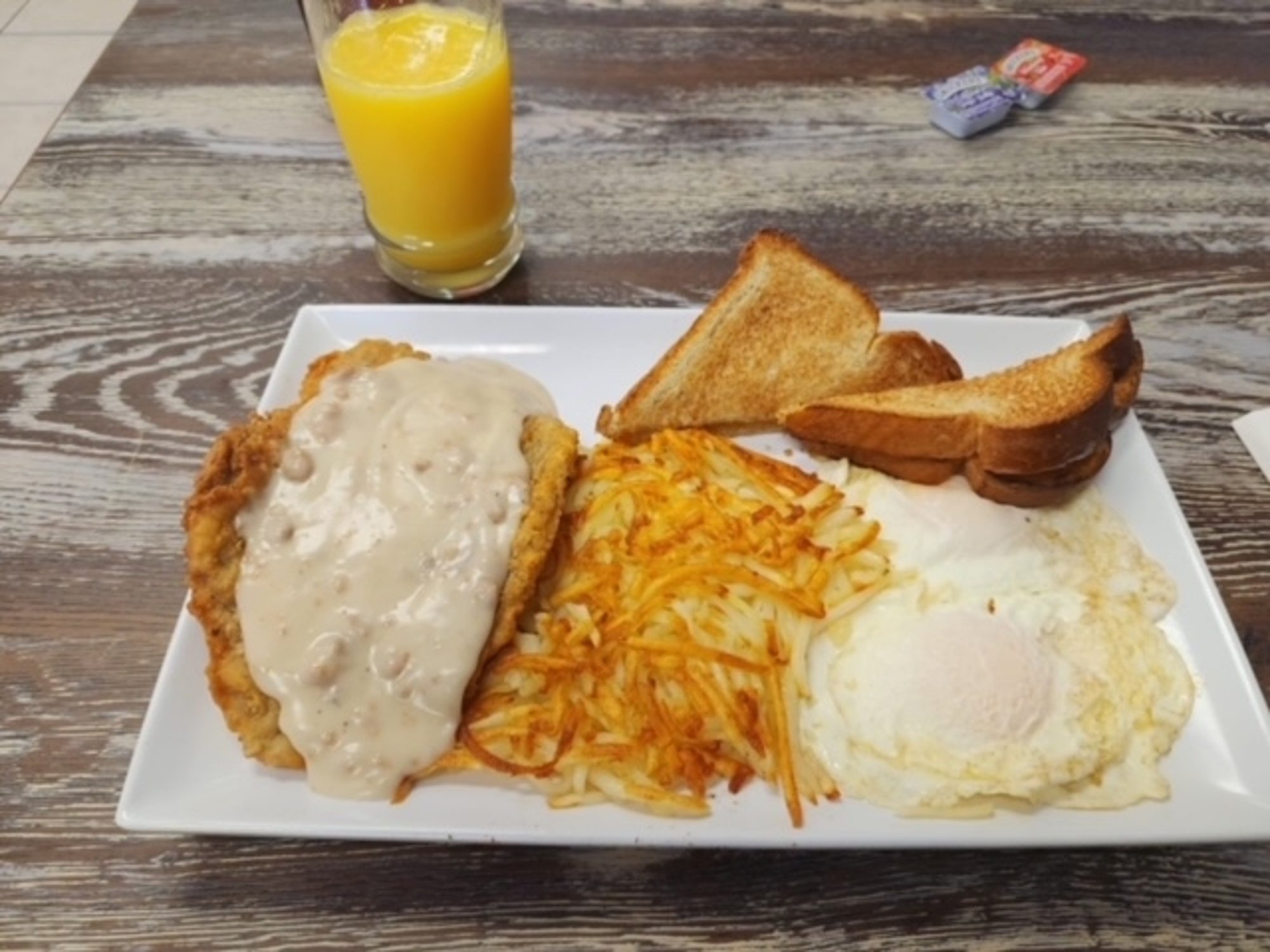 Country Steak Breakfast