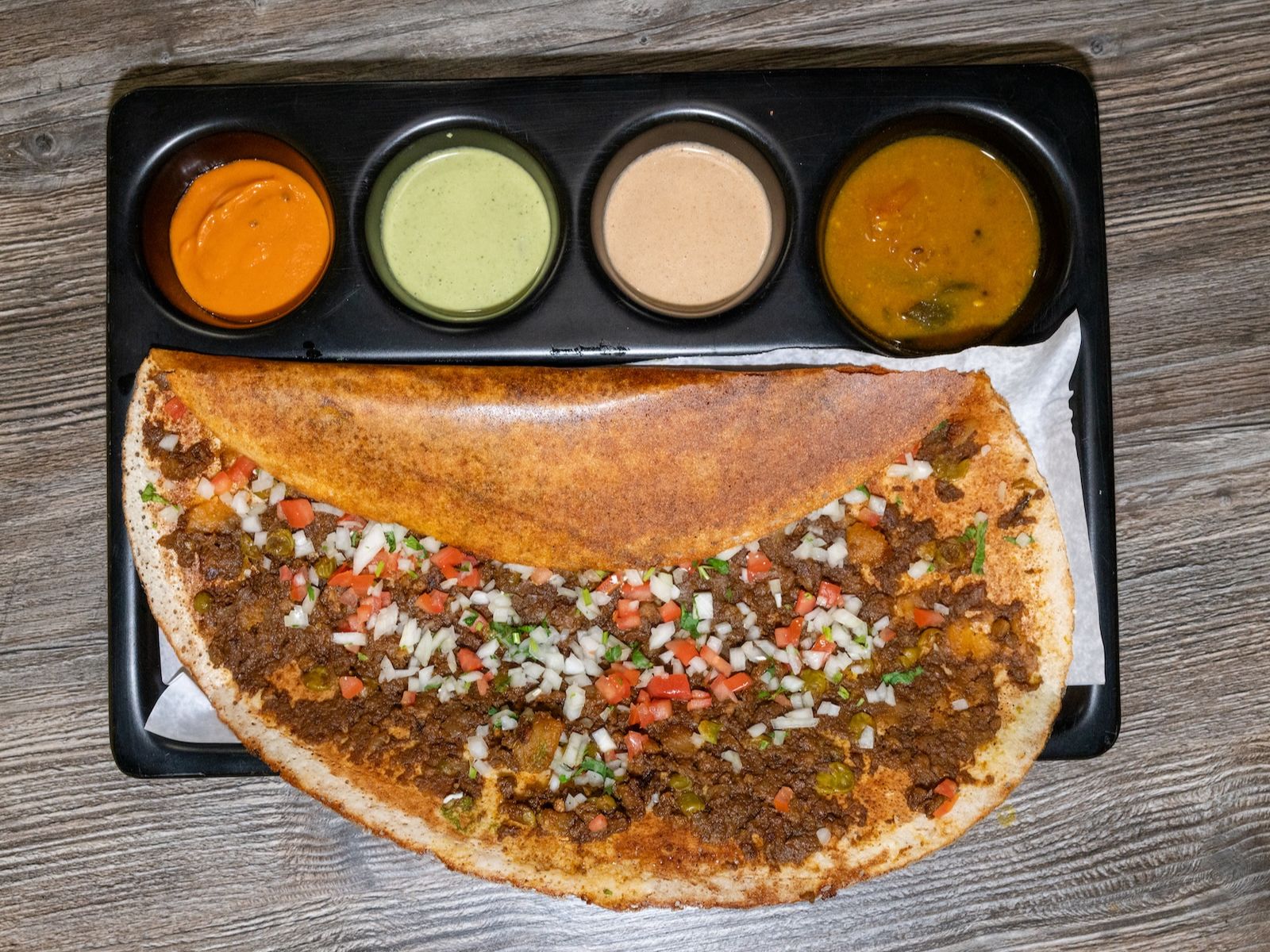 Beyond Karaikudi Vegan Dosa