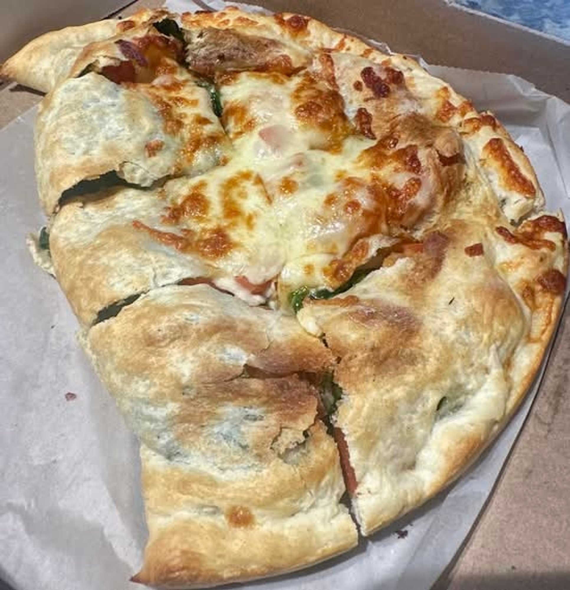 Ham & Cheese Calzone