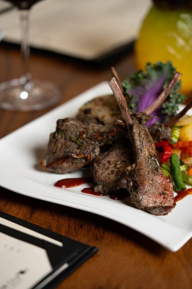 Barbecue Thai Rack of Lamb