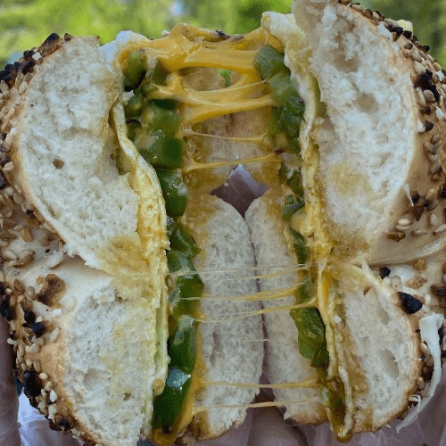 Pepper, Egg & CH Sandwich