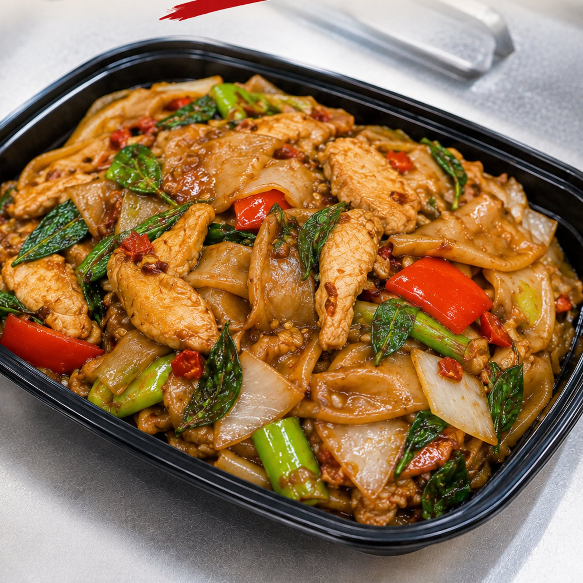 63. Pad Kee Mao (Drunken Noodles)