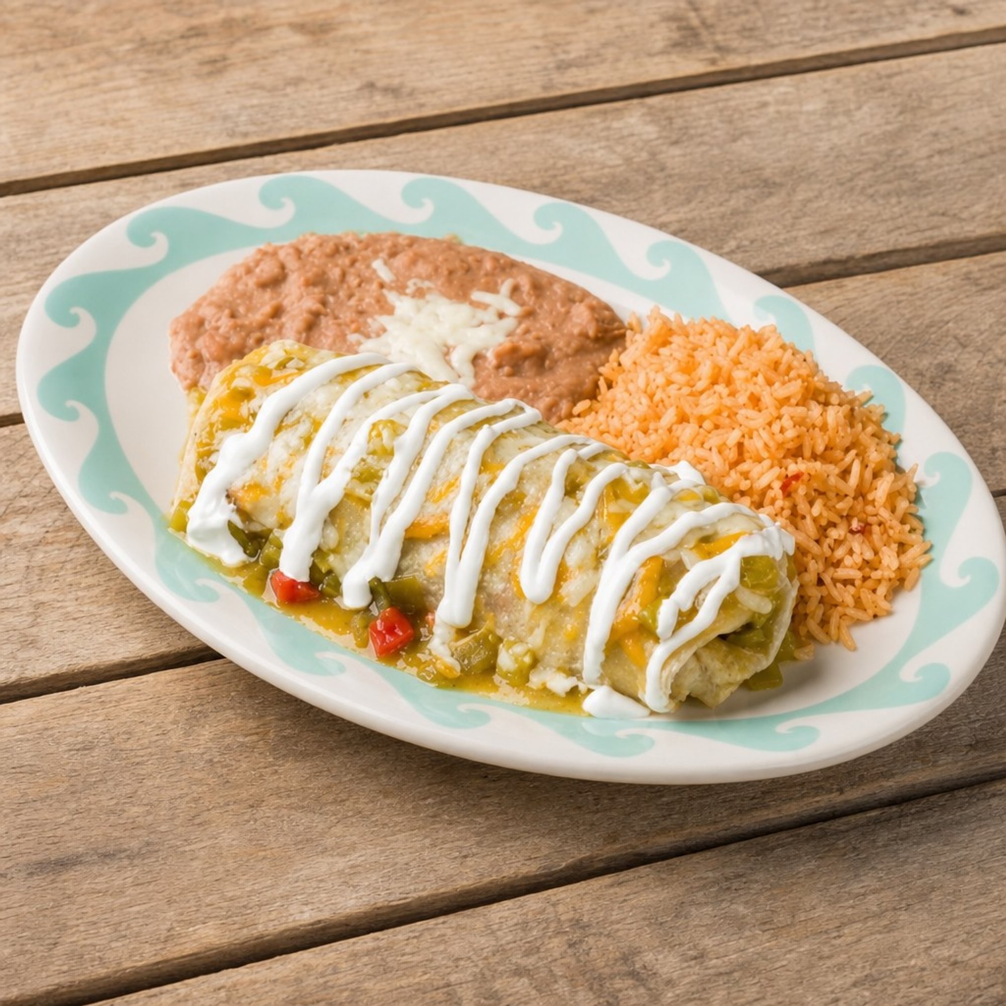 Two Tamales, Rice, & Beans