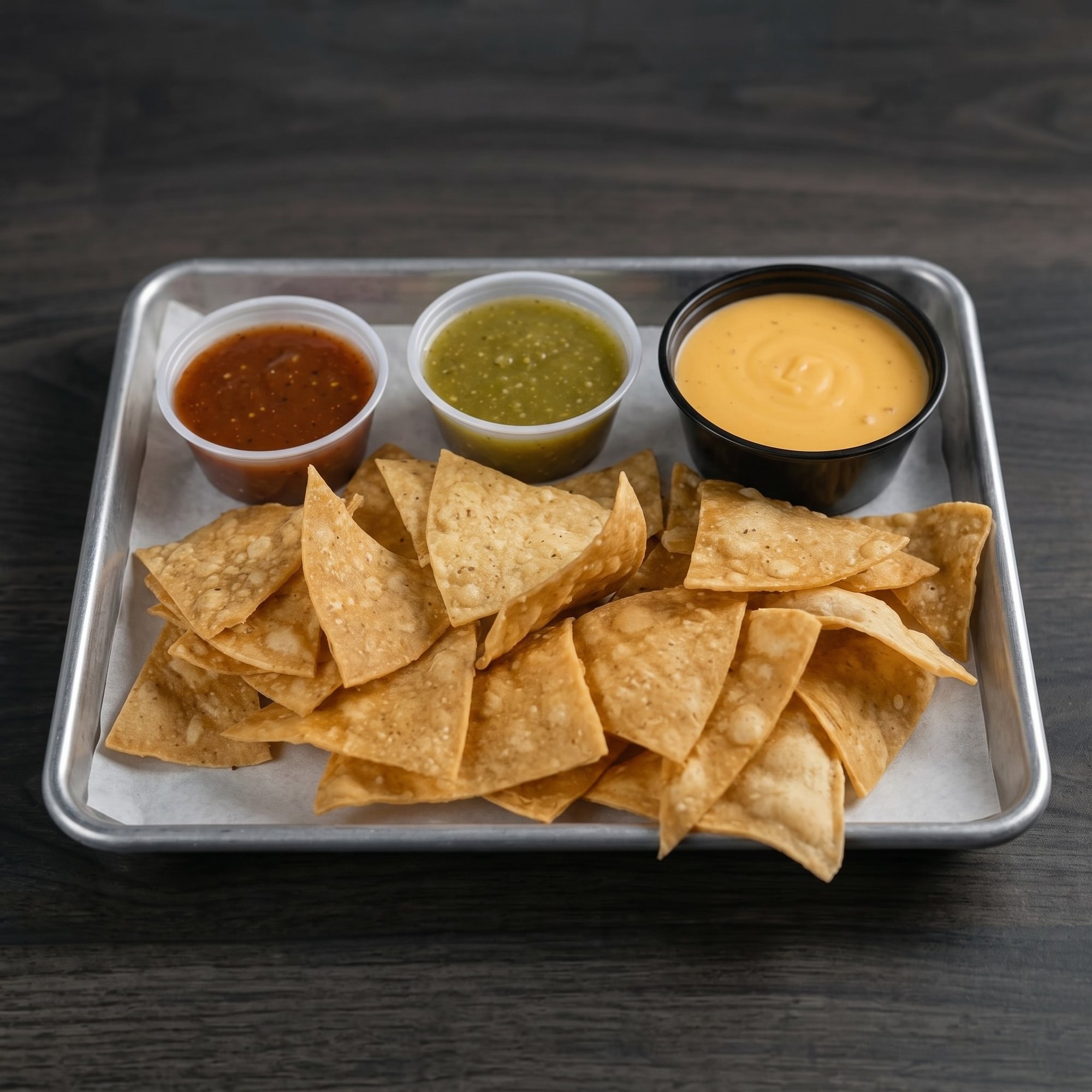Choriqueso with Homemade Tortilla Chips