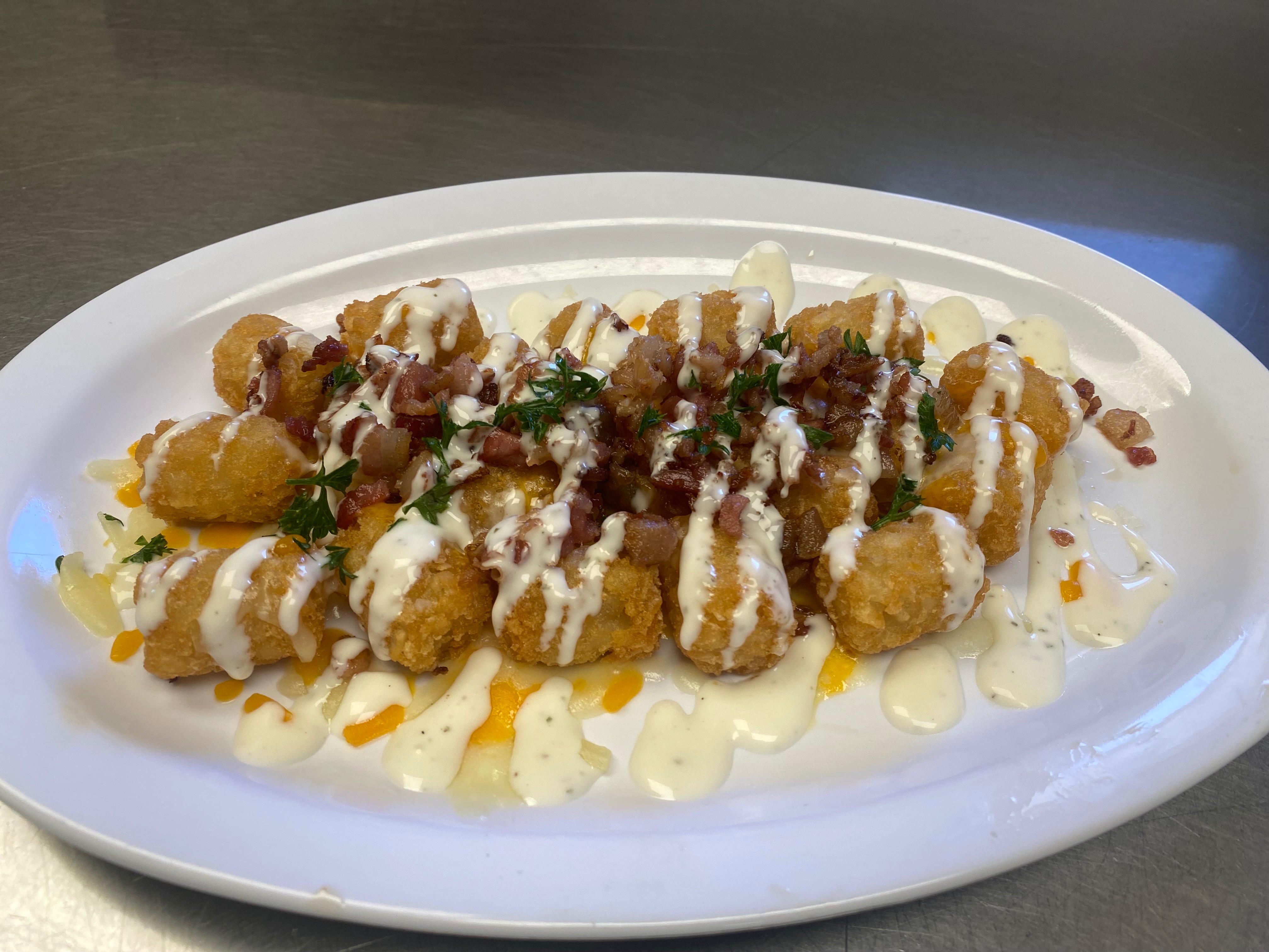 Cheddar Bacon Tots