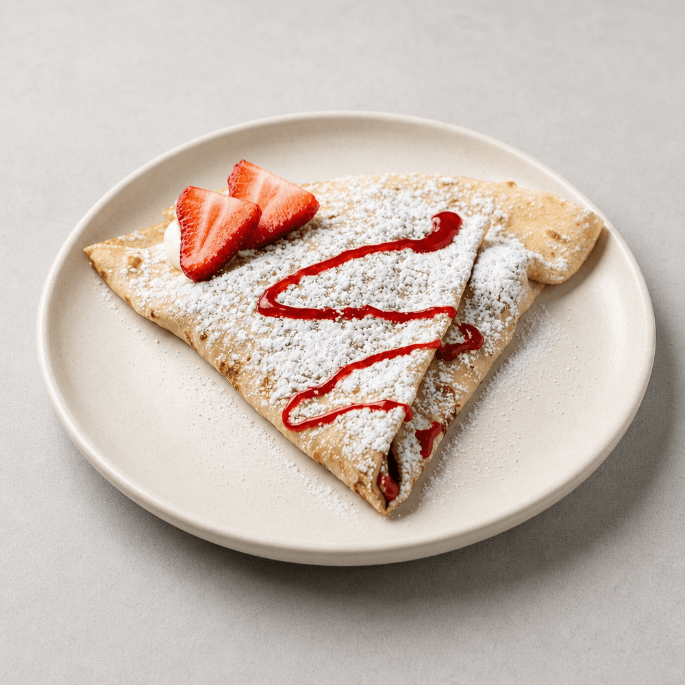 Strawberry Cream Crêpe