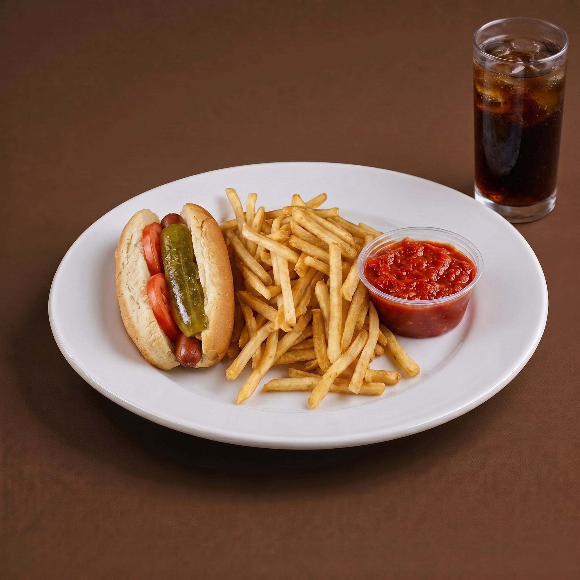 Hotdog Fry & Drink