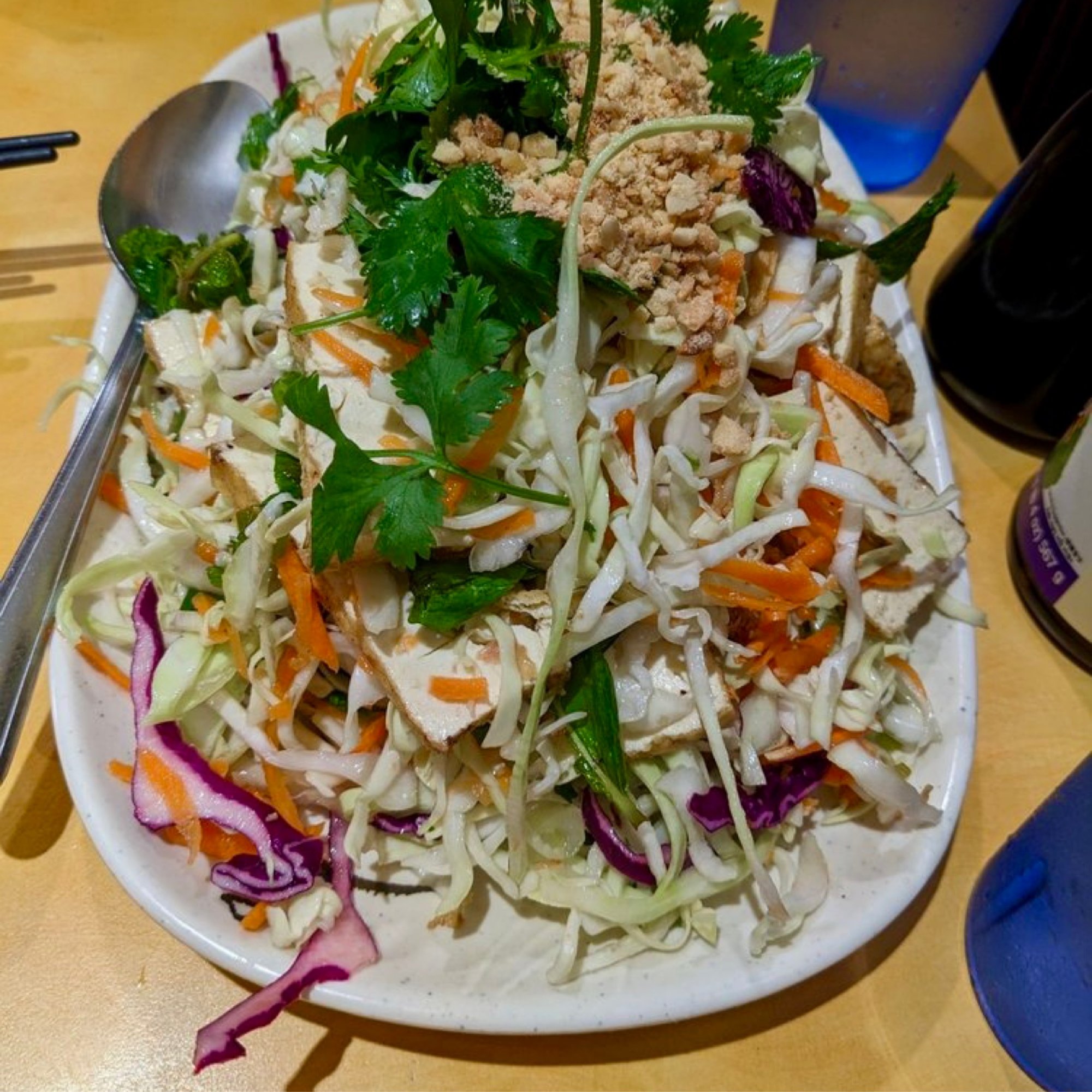 67. Tofu salad - gỏi đậu hủ
