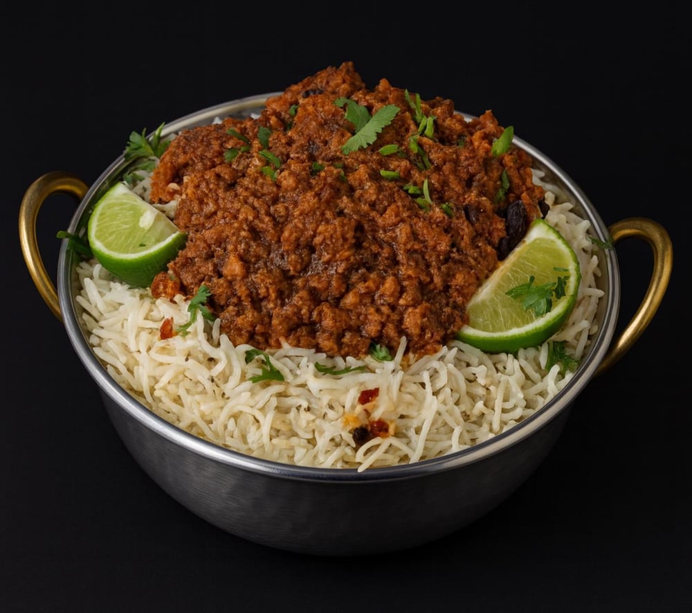 Veg Kheema Pulao