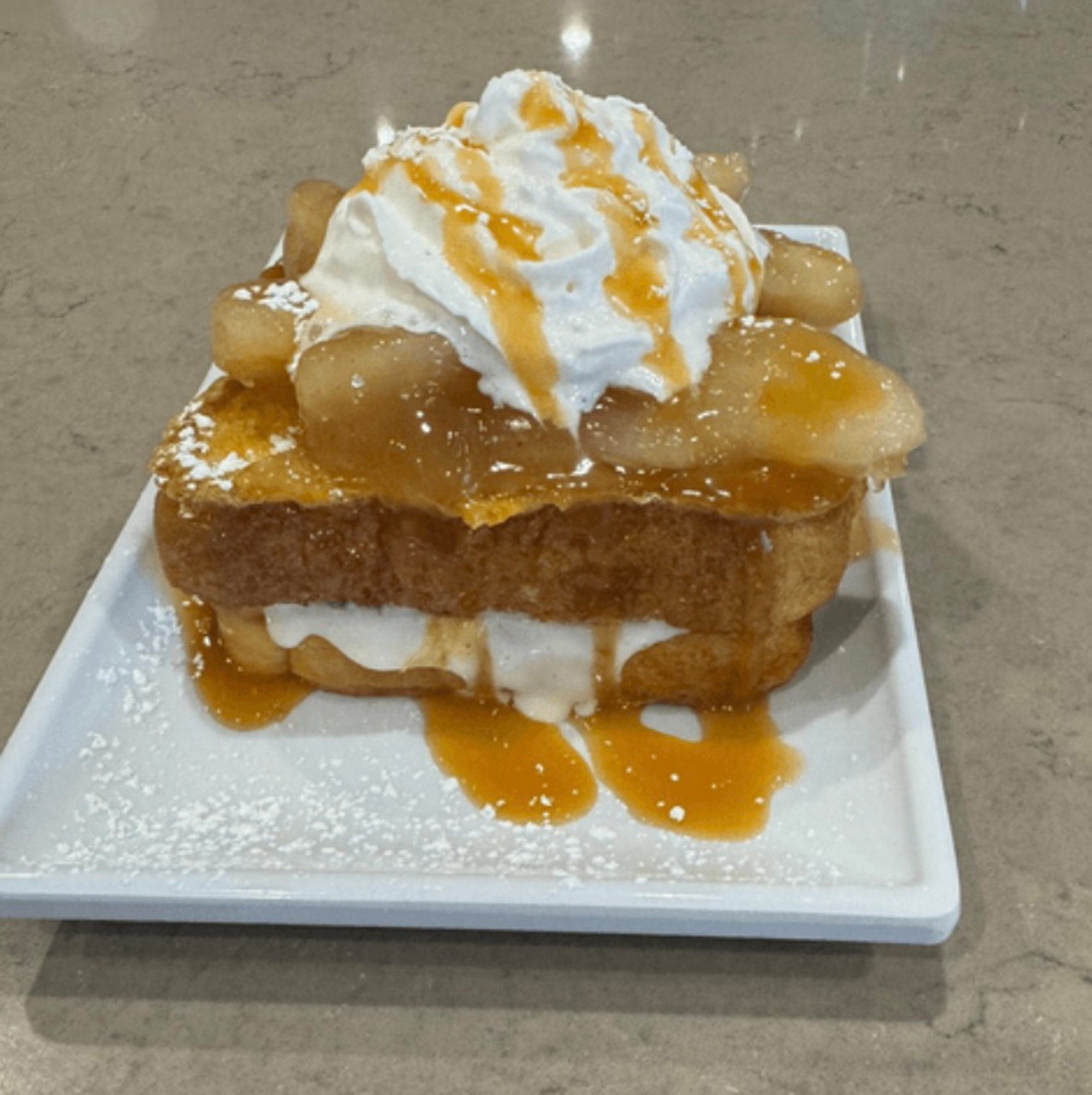 Caramel Apple Pie French Toast