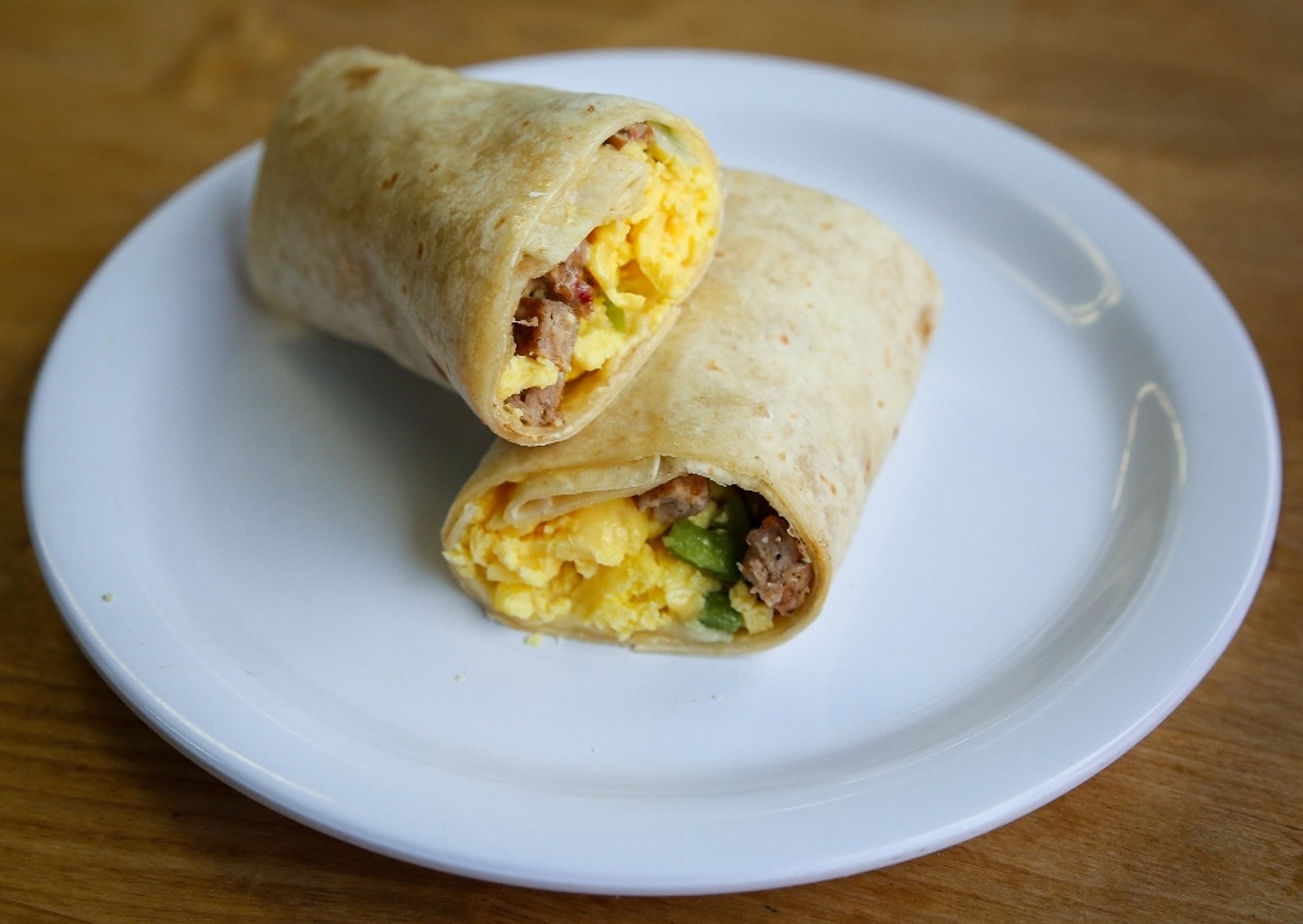 Sausage Breakfast Burrito