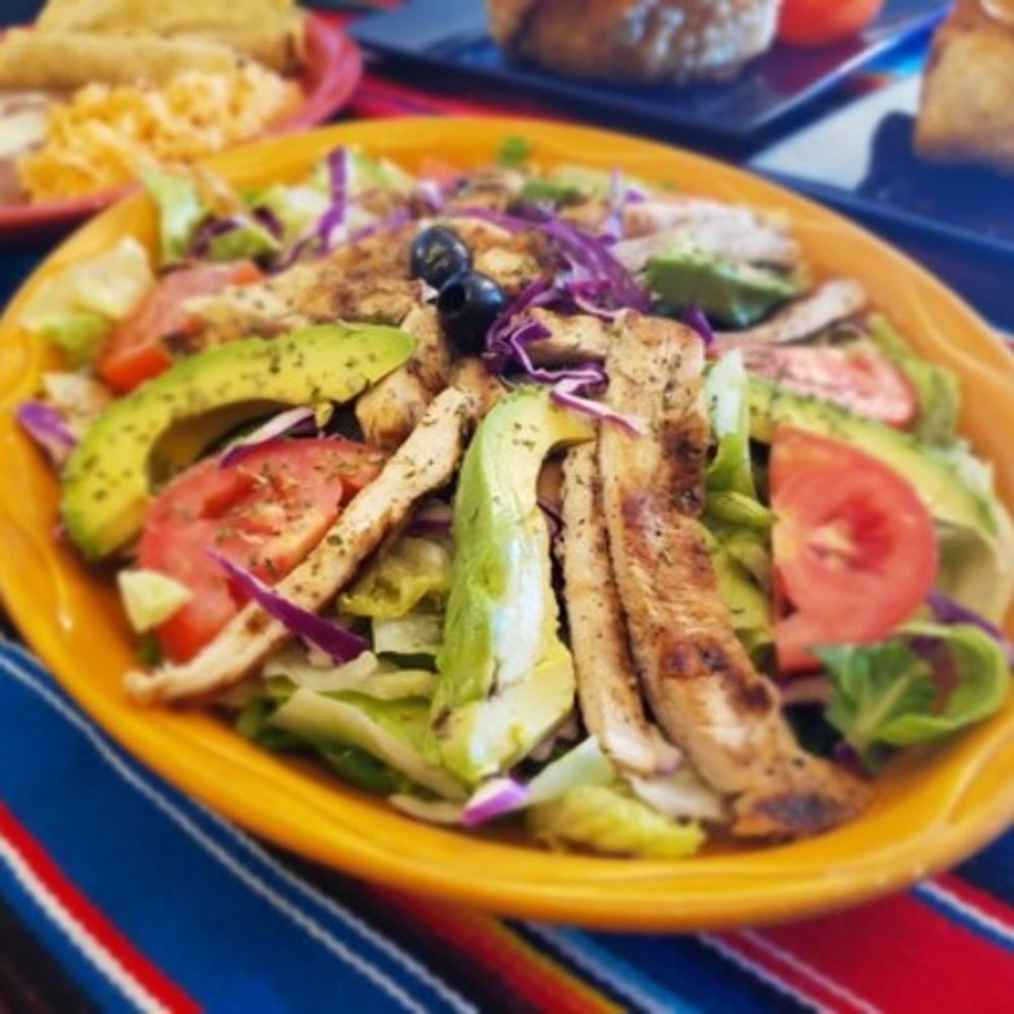 Pollo Asado Mexican Salad