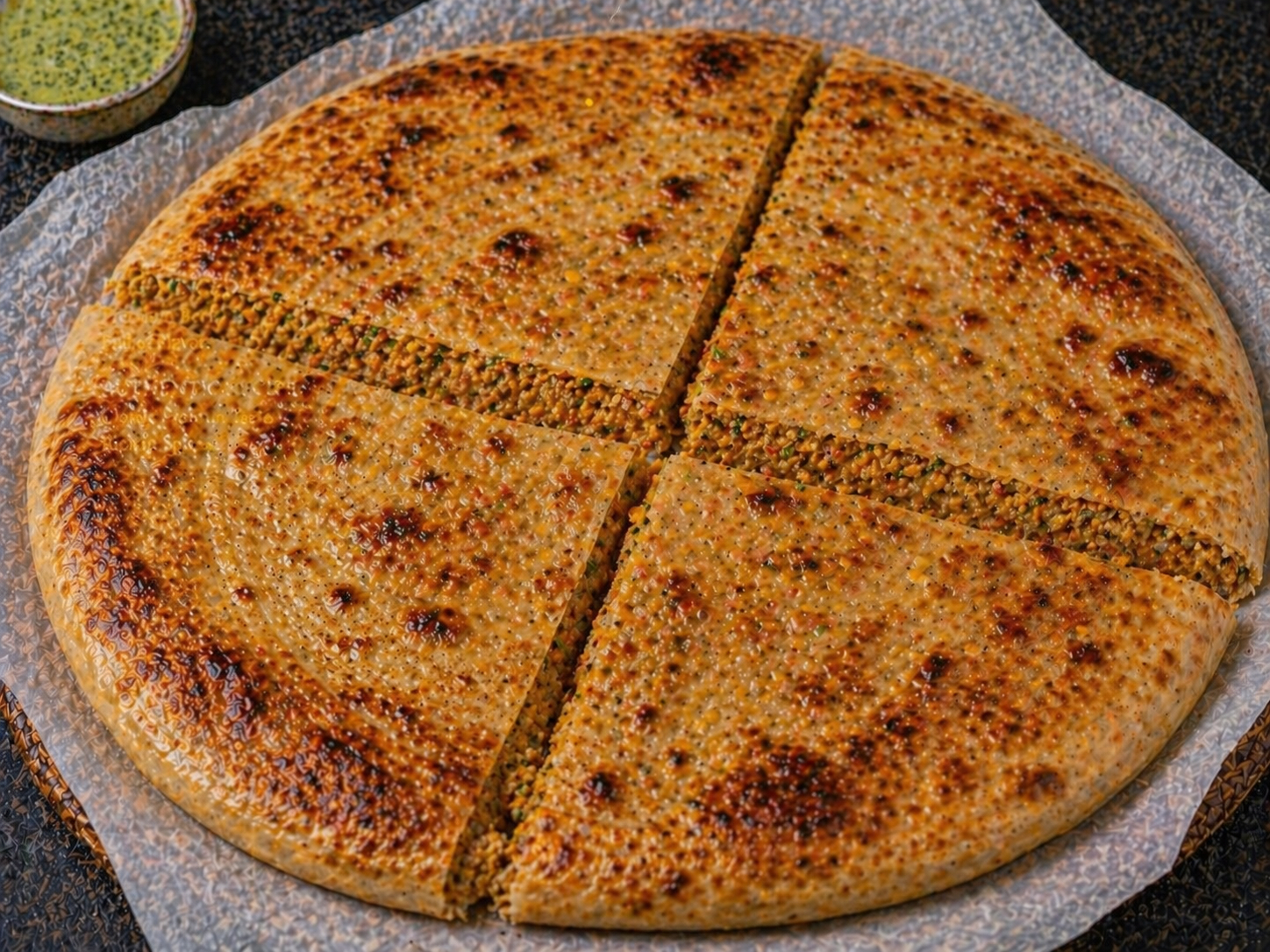 Tandoori Chicken Keema Paratha